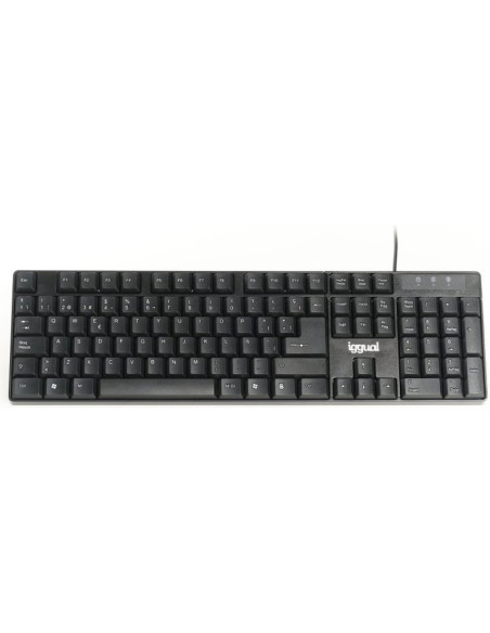 Periferico IGGUAL IGG317501 - iggual Teclado USB estandar CK-FRAMELESS-105T