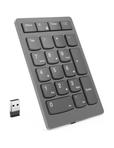 Periferico LENOVO 4Y41C33791 - Lenovo teclado numerico inalambrico 2.4 GHz