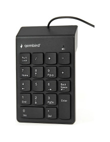 Periferico GEMBIRD KPD-U-03 - Gembird Teclado Numerico por cable USB Negro
