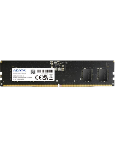 Memoria RAM A-DATA AD5U48008G-S - ADATA RAM AD5U48008G-S 8GB 4800Mhz DDR5