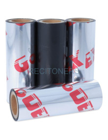 Cinta Matricial 265.044.450.4.10 GODEX - GODEX Ribbon de cera Premium 44 mm x 450 metros (GWX 265) Caja de 12 Rollos