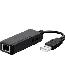 Accesorio D-LINK DUB-E100 - D-Link DUB-E100 Adaptador USB 2.0 a LAN 10/100Mbps