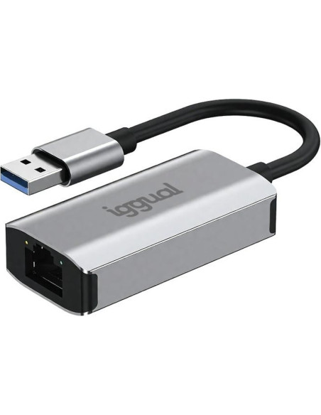 Accesorio IGGUAL IGG318447 - iggual Adaptador USB-A 3.0 a RJ45 Gigabit
