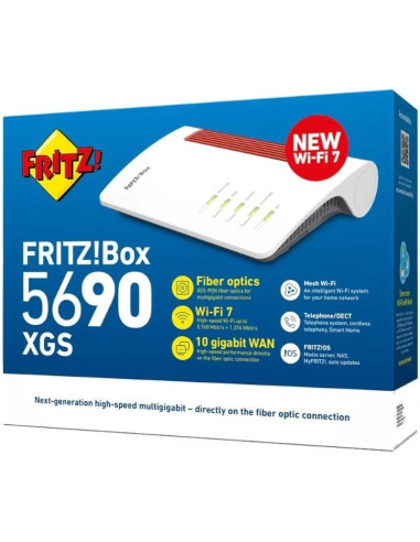 Red FRITZ! 20003141 - FRITZ!Box 5690 XGS Edition International