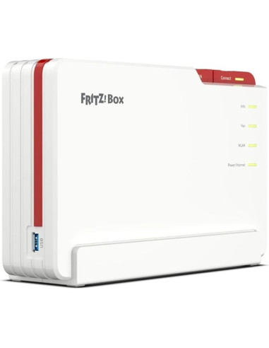 Red FRITZ! 20003058 - Fritz!Box 5690 Pro Router WiFi7 1x2,5Gb WAN 4xGb L