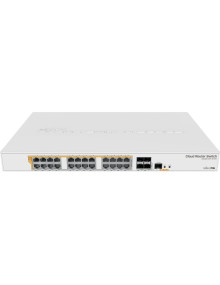 Red MIKROTIK CRS328-24P-4S+RM - MikroTik CRS328-24P-4S+RM Switch 24xGB 4xSFP+ L5