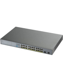 Red ZYXEL GS1300-26HP-EU0101F - ZyXEL GS1300-26HP Switch 24xGB PoE 2xSFP 250W