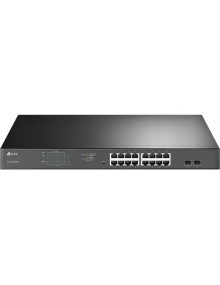 Red TP-LINK TL-SG1218MPE - TP-LINK SG1218MPE Switch 16xGB PoE+ 2xSFP
