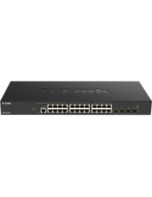 Red D-LINK DXS-1210-28T - D-Link DXS-1210-28T Switch 24x10G 4x10G/25G SFP28
