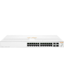 Red HPE ARUBA JL682A - HPE NW IOn 1930 24XGbE 4SFP+ Switch 1U