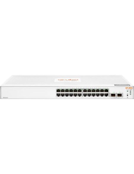 Red HPE ARUBA JL812A - HPE NW IOn 1830 24xGbE 2SFP Switch