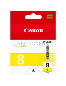 Cartucho de tinta CLI-8Y CANON - Canon 0623B001 cartucho de tinta 1 pieza(s) Original Amarillo