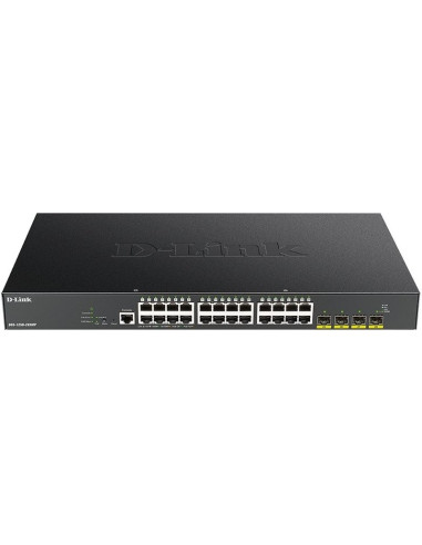 Red D-LINK DGS-1250-28XMP/E - D-Link DGS-1250-28XMP/E Switch 24xGb PoE 4x10Gb