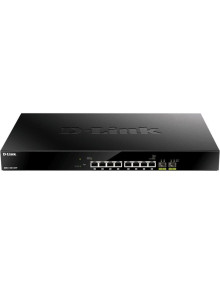 Red D-LINK DMS-1100-10TP - D-Link DMS-1100-10TP Switch 8x2.5GbE PoE 2xSFP+