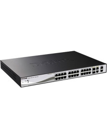 Red D-LINK DGS-1210-28P/E - D-Link DGS-1210-28P/E Switch 24xGb PoE 4xSFP Combo