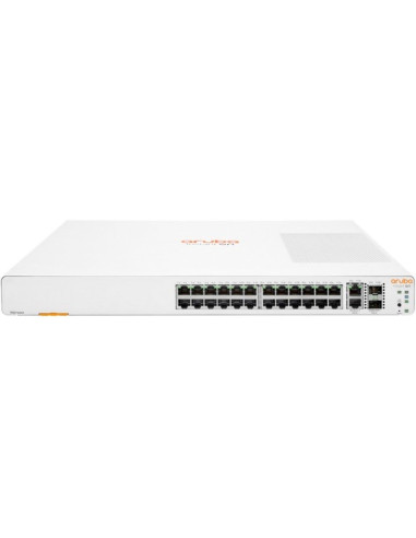 Red HPE ARUBA JL806A - HPE NW IOn 1960 24xGbE 2xGT 2xSFP+ Switch