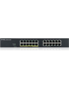 Red ZYXEL GS1915-24EP-EU0101F - ZyXEL GS1915-24EP Switch 24xGbE (12 PoE) 130W Neb