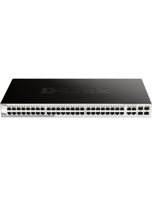 Red D-LINK DGS-1210-48/E - D-Link DGS-1210-48/E Switch 48xGB 4xSFP