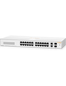 Red HPE ARUBA R8R50A - HPE NW IOn 1430 26xGbE 2xSFP Switch L2