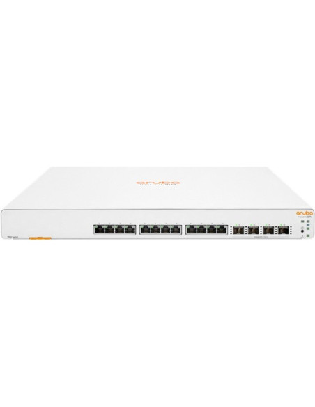 Red HPE ARUBA JL805A - HPE NW IOn 1960 12xGT 4xSFP+ Switch