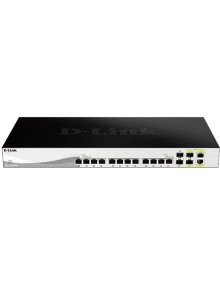 Red D-LINK DXS-1210-16TC/E - D-Link DXS-1210-16TC/E Switch 12x10G 2xSFP 2xC