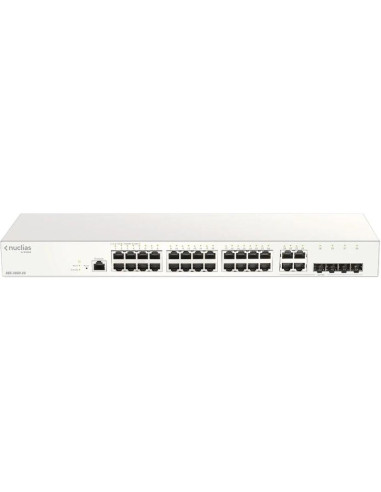Red D-LINK DBS-2000-28/E - D-Link DBS-2000-28/E 28xGb Switch 4xC 1Y
