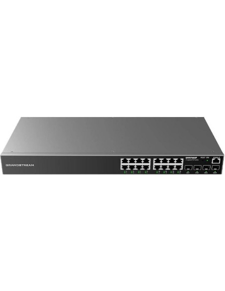 Red GRANDSTREAM GWN7802P - Grandstream GWN7802P Switch 16xGbE PoE 4xSFP 240W