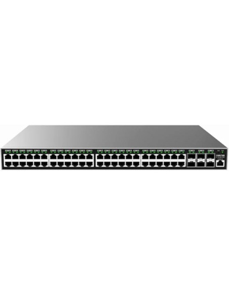 Red GRANDSTREAM GWN7806P - Grandstream GWN7806P Switch 48xGbE PoE 6xSFP 360W