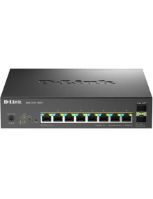 Red D-LINK DMS-1250-10SPL/E - D-Link DMS-1250-10SPL/E Switch 8xMG PoE 2xSFP+ L2