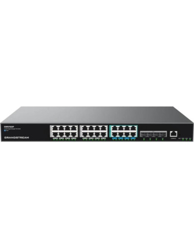 Red GRANDSTREAM GWN7822P - Grandstream GWN7822P Switch L3 16xG PoE 8x2.5G PoE