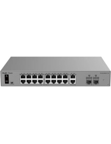 Red RUIJIE NETWORKS RG-ES220GS-P-V2 - Reyee RG-ES220GS-P-V2 Switch Cloud 16P PoE+ + 2P 1