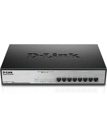 Red D-LINK DGS-1008MP - D-Link DGS-1008MP Switch 8xGB PoE