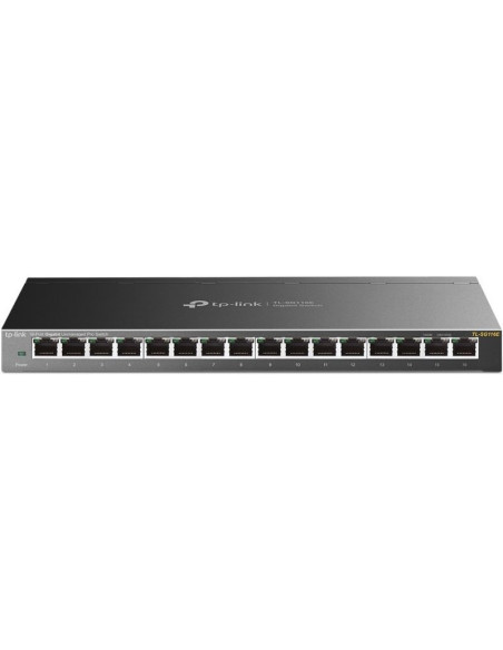 Red TP-LINK TL-SG116E - TP-LINK TL-SG116E Switch 16xGB Metal