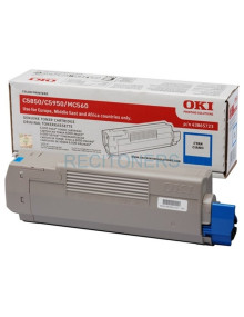 OKI TONER MC560 / C5850 / C5950 - 6.000 PAG. CYAN 2