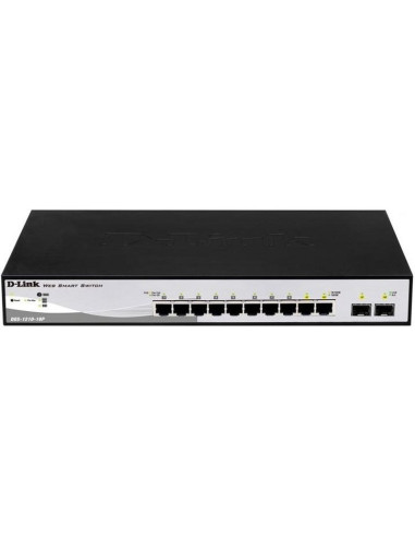 Red D-LINK DGS-1210-10P/E - D-Link DGS-1210-10P/E Switch 8xGB PoE 2xSFP