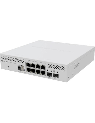 Red MIKROTIK CRS310-8G+2S+IN - MikroTik CRS310-8G+2S+IN Switch 8x2.5GbE 2xSFP+