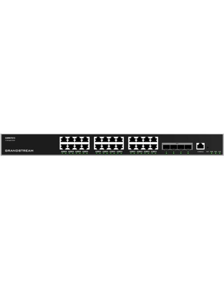 Red GRANDSTREAM GWN7813 - Grandstream GWN7813 Switch 24xGbE 4xSFP stackable