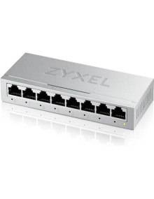 Red ZYXEL GS-108BV5-EU0101F - ZyXEL GS-108BV5 Switch 8xGbE Mini Desktop
