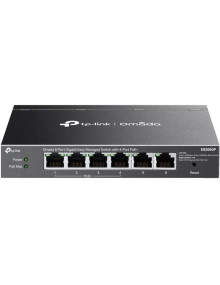 Red TP-LINK ES206GP - TP-Link ES206GP Switch 4xGb PoE+ 2xGb 65W Desktop