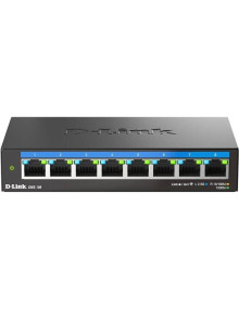 Red D-LINK DMS-108 - D-Link DMS-108 8x2.5MGb Unmanaged Switch