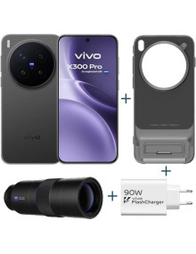 Accesorio VIVO 5670923OM - VIVO X300 Pro Black + funda + Teleobjetivo + ch90w