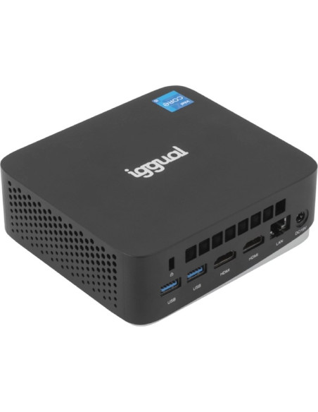 Mini PC IGGUAL IGG320938 - iggual MiniPC Teseracto i5 1235U 16+512 2HDMI W11P