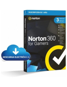 Software NORTON 21433178 - NORTON 360 FOR GAMERS 50GB ES 1U 3L/1A ESD