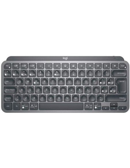 Periferico LOGITECH 55841 - LOGITECH TECLADO MX MINI INALAMBRICO QWERTY ESPAÑOL GRAFITO