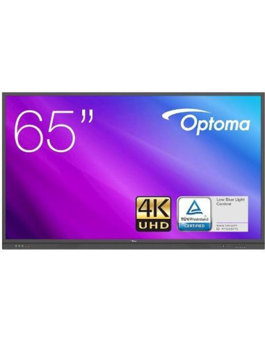 Monitor OPTOMA 50377 - OPTOMA PANTALLA PLANA INTERACTIVA CREATIVE TOUCH SERIE 3 65" 4K UHD