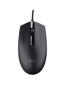 Periferico TRUST 58048 - TRUST RATON BASI CABLE USB 1200DPI AMBIDIESTRO 3 BOTONES NEGRO