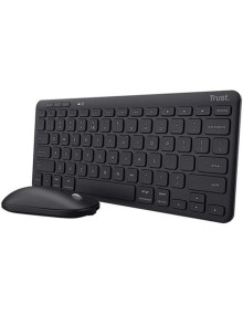 Periferico TRUST 53401 - TRUST COMBO TECLADO + RATON WIRELESS LRYA MULTIDISPOSITIVO RECARGABLES