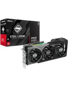 Tarjeta grafica ASROCK 90-GA5VZZ-00UANF - TARJETA GRAFICA ASROCK RX 9070 XT 16GB STEEL LEGEND DARK