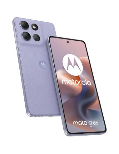 Smartphone MOTOROLA TF272432280 - Motorola moto g86 5G 16,9 cm (6.67") SIM doble Android 15 USB Tipo C 8 GB 256 GB 5200 mAh Lila