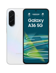 Smartphone SAMSUNG TF27652449 - Samsung Galaxy A36 5G 17 cm (6.7") SIM doble Android 15 USB Tipo C 6 GB 128 GB 5000 mAh Blanco